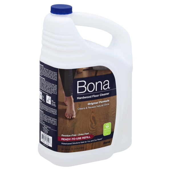 Bona Hardwood Floor Cleaner Refill, 128 Fl Oz (Pack of 1) 128 oz