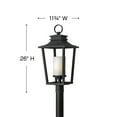 thumbnail image 7 of Hinkley Lighting 1741OZ Sullivan 1 Light 100W Outdoor Post Top in Oil Rubbed Bro, 7 of 7