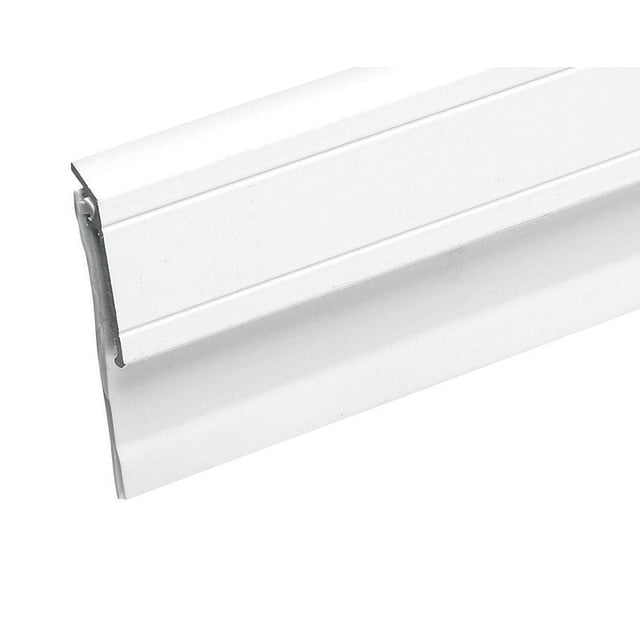 Door Sweep Frost King, aluminio y vinilo, 36 cm, color blanco, 1 paquete