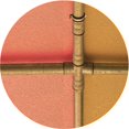 thumbnail image 1 of Ahgly Company Tapis Rond Lavable en Machine Intérieur Rouge Pamplemousse Transitionnel, 6 Pieds Rond, 1 of 7