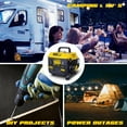thumbnail image 3 of Aceup Energy 1200W Gas-Powered Generator,  Pull Cord Start，Small Portable Generator Camping Ultralight, EPA & CARB Compliant, 3 of 9