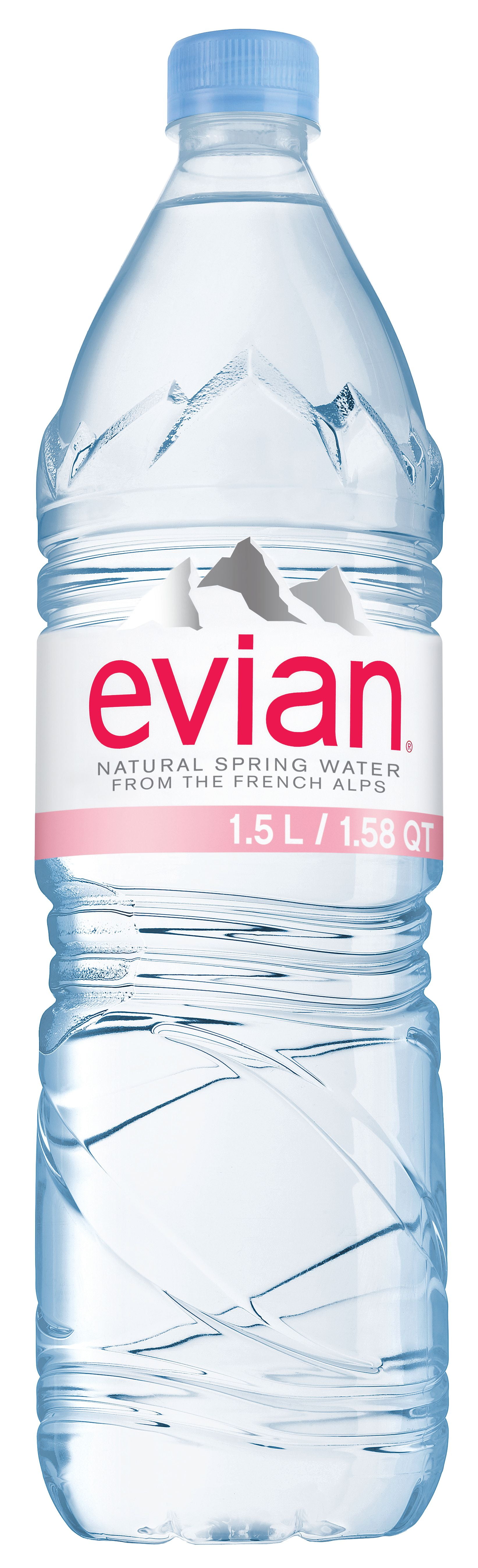 Evian Natural Spring Water, 1.5 L