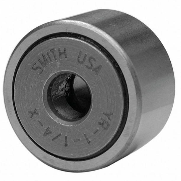 Cam Follower 1.125 in Roller Dia., 0.625 in Roller Wd, Carbon Steel