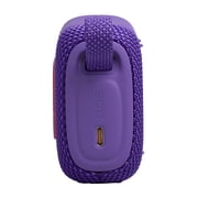 JBL Go 5 - Ultra-portable waterproof and drop-proof speaker with JBL legendary sound and ambient edge lighting - Purple