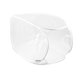 thumbnail image 2 of 2pcs Folding Laundry Basket Laundry Bag Clothes Basket Mesh Breathable for Home (White), 2 of 6