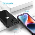 thumbnail image 6 of Phone 14 Case, IP68 Waterproof Dustproof Case with Built-in Screen Protector, Rugged Full Body Shockproof Phone Cover for iPhone 14, 6.1 inch (Black), 6 of 14