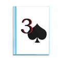thumbnail image 1 of Peace Jupiter Spade 3 Poker Book Sheet Protectors Portfolio Binder Folder, 1 of 3