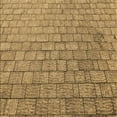 thumbnail image 1 of Ahgly Company Machine Washable Indoor Square Transitional Yellow Area Rugs, 8' Square, 1 of 7