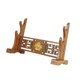 thumbnail image 4 of Soporte de madera para espadas, soporte horizontal para espadas, expositor multiusos para espadas. 2 niveles, 4 of 9