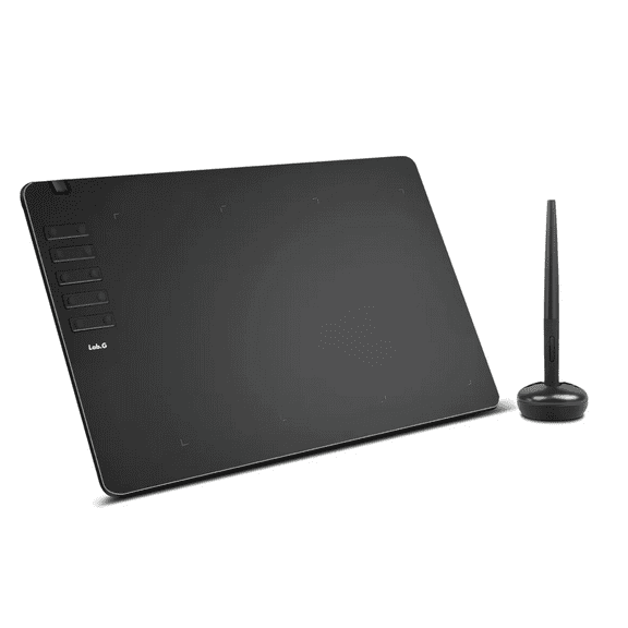 Tableta Digitalizadora 10*6 Pulgadas Para Dibujar Lab.G, Negro