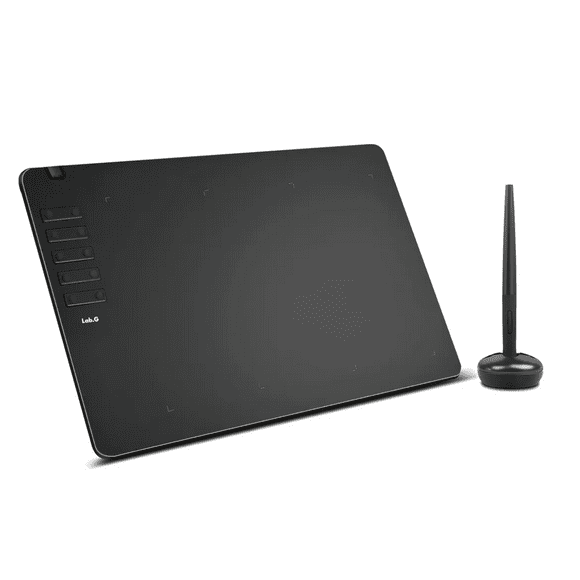 Tableta Digitalizadora 10*6 Pulgadas Para Dibujar Lab.G, Negro