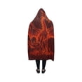 thumbnail image 3 of ASHLEIGH Blanket Fire Medieval Dragon Anti-Pilling Polar Fleece Hooded Blanket Throw Wrap 40x50 inch, 3 of 3