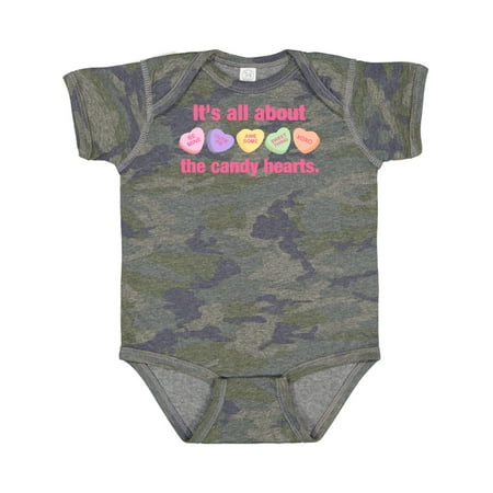 

Inktastic Candy Hearts II Gift Baby Girl Bodysuit