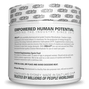 EHP Labs CREA-8 Creatine Monohydrate Powder - Unflavored Creatine Powder for Muscle Growth, Increased Strength, Enhanced Energy Output and Improved Performance - 100 Servings (500g)
