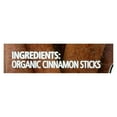 thumbnail image 2 of Simply Organic Whole Cinnamon Sticks Bottle 1.13 oz (Pack Of 6), 2 of 2