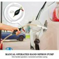 thumbnail image 5 of Bomba de transferencia de combustible manual portátil - Bomba de transferencia de combustible manual Bomba de agua / gasolina portátil para automóvil con tubo de succión de sifón para bomba de transferencia de combustible (2M) Vhermosa BST3059176, 5 of 5