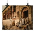 thumbnail image 2 of Print: Arabs Leaving Mosque, Tunis, Tunisia, 1899, 2 of 4