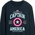 thumbnail image 3 of Marvel Captain America - The First Avenger - Men's Long Sleeve Graphic Tee, 3 of 5