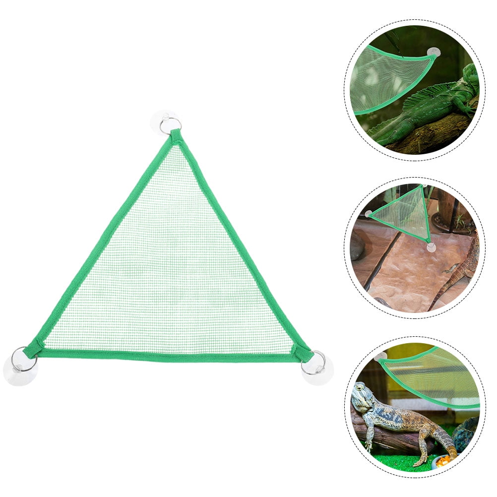 WESIEVYA Green Breathable Canvas Reptile Pets Hammock Designed for Lizard and Snake Resting