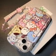 thumbnail image 4 of Kitty Dog Melody Chain Tpu Case For Redmi Note 12 9 11 8 10 10s 11s 9A 9T 10C 12C POCO X5 F5 X3 M4 Pro Xiaomi MI 11 Lite Cover, 4 of 5