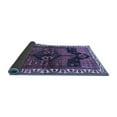 thumbnail image 2 of Ahgly Company Indoor Square Persian Blue Traditional Area Rugs, 8' Square, 2 of 4