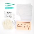 thumbnail image 1 of Khall Suture Pratique Pad, Simulation 3D Formation Chirurgie Suture Pratique Médicale Silicone Pad Suture Module Aides Pédagogiques, Module de Suture, 1 of 8