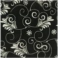 thumbnail image 6 of SAFAVIEH Soho Stanley Abstract Wool Area Rug, Black/Ivory, 7'6" x 9'6", 6 of 10