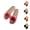 Pink, variant on Espadrille Flat Sandals for Women 2026 Summer Trendy 3d Fluff Ball on Slides Indoor Outdoor Beach Pool Sandals