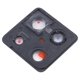 thumbnail image 2 of For Xiaomi Redmi Note 13 Pro 5G OEM Back Camera Lens Holder Cover with Glass Part (Without Logo), 2 of 3