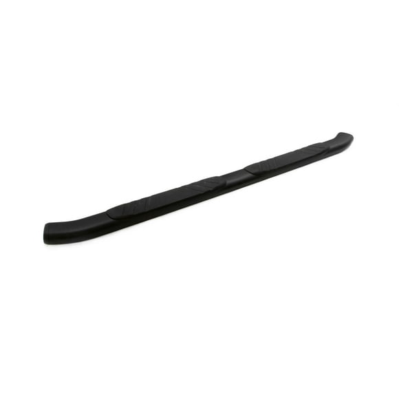 Lund International Barre Nerf 22858012 avec Patins de Marche; 5 Pouces Ovale Courbé; Chromé; Cadre en Aluminium; avec Embouts en Plastique; Utilise des Points de Montage OE; Longueur 80 Pouces