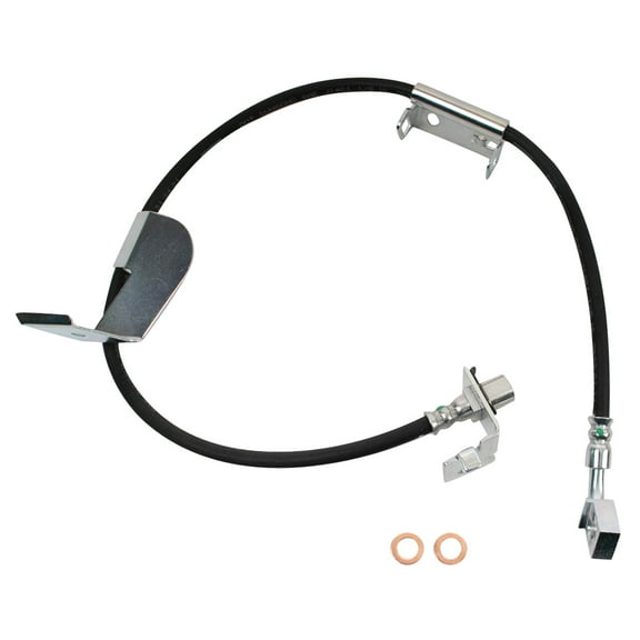 TRQ Front Left Brake Hose Fits 2003-2017 Chevrolet Express GMC Savana BLA62247