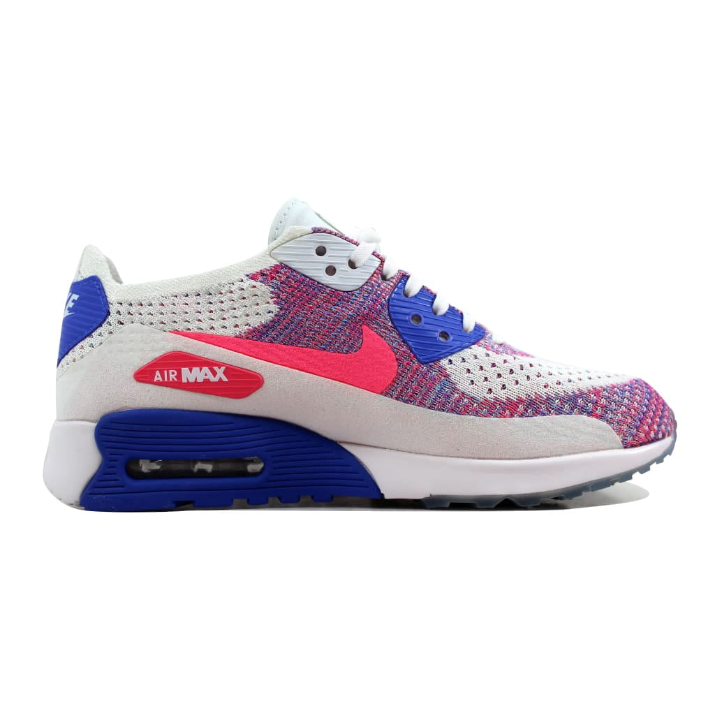 air max ultra flyknit running shoes blue