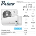 thumbnail image 4 of Aire Acondicionado, Mini Split solo Frío, IUSA, 220V blanco, 4 of 5