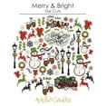 thumbnail image 3 of Christmas Paper & Sticker Kit - Merry & Bright - Scrapbook Supplies - 17 Double-Sided 12x12 Papers & 8x12 Sticker Sheet - Card Making, Crafting Tan,Green,Red 12-x-12-Inch, 3 of 4