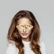 thumbnail image 4 of 2 gafas de fiesta divertidas con forma de dólar para disfraz de fiesta, accesorios de fotos (doradas), 4 of 8