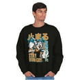 thumbnail image 4 of Popeye Stay Hungry Asian Inspired Men's Crewneck Sweatshirt Brisco Brands S, 4 of 6