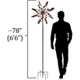 thumbnail image 6 of Zillywood Wind Spinners for Outdoor décor. Wind Spinner for Yard and Garden, Windmills for Garden Decorations. Pinwheels for Garden décor, Lawn Ornaments for Yard and Garden.(Brass), 6 of 6