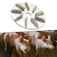 thumbnail image 6 of Baoblaze Hair Removing Disc Hair Scrapers Lightweight Steel Animal Hair Pigs Hair 9 Gears, 6 of 8