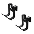 thumbnail image 2 of Over the Door Hooks,Heavy Duty Hooks,Door Hook Drawer Hook Household Non Perforated Double Hook Iron Hanging Hook for Bathroom Shower Kitchen Keys Door Outdoor Home&nbsp; 1pc 2pc 4pc, 2 of 4