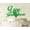 Glitter Green, variant on """Love You more"" Cake Topper Heart Cake Topper Decoration Cake Topper Wedding Cake Topper"