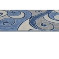 thumbnail image 5 of Allstar Modern Accent Rug with Connected Swirl design Space-Blue 8' x 10' 8' x 10', 5 of 5