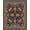 Gold, Pattern 1, variant on ODIKA 4'x6' Machine Washable Non-Slip Area Rug, Timeless Floral Scroll With Ornate Interwoven Botanical Shapes High Traffic Rug, Gold, 370694
