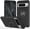 Black, variant on HCTian for Pixel 8 Pro Case for Google 8 Pro Case Military Grade Shockproof Built-in Ring Holder Kickstand Car Mount Armor Heavy Duty Protective Case for Google Pixel 8 Pro Phone Case