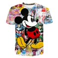 thumbnail image 1 of Camisetas Kawaii de Mickey Mouse para niñas, camisetas con estampado de dibujos animados, camisetas de manga corta de verano de la serie Disney, camisetas de 1 a 14 años de edad, 9T Gao Jinjia LED, 1 of 2