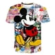 thumbnail image 1 of Camisetas Kawaii de Mickey Mouse para niñas, camisetas con estampado de dibujos animados, camisetas de manga corta de verano de la serie Disney, camisetas de 1 a 14 años de edad, 6T Gao Jinjia LED, 1 of 2