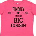 thumbnail image 4 of Inktastic Finally I'm the Big Cousin Boys or Girls Toddler T-Shirt, 4 of 5