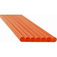 thumbnail image 3 of Plastic Smoothie Straws, BPA-Free, 10" x 0.28", 250 Count, Orange, 3 of 5
