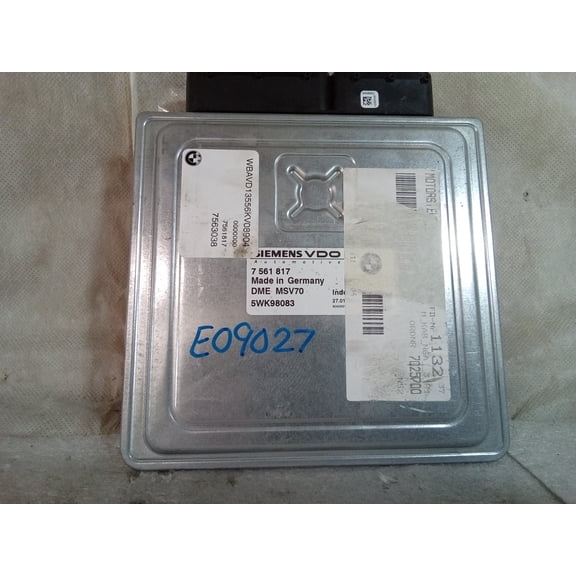 Pre-Owned 2006 BMW 325i 3.0L Electronic Engine Control Module MSV70 OEM LKQ (Good)