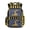 Black Yellow Stripes, variant on Chririnla Cartoon Capybara with Math & Science Formula Print Casual Daypack with Lightweight, Padded Shoulder Straps Breathable Straps 17 Inch Book Bag for Middle School Back to School