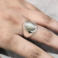 thumbnail image 2 of Grey Moonstone Ring, Silver Jewelry, 925 Silver Ring, Anniversary Gift, Natural Grey Moonstone, June Birthstone Ring, Heavy Mens Ring, Spiritual Healing Gemstone, Christmas, Mens Signet Ring, 2 of 6